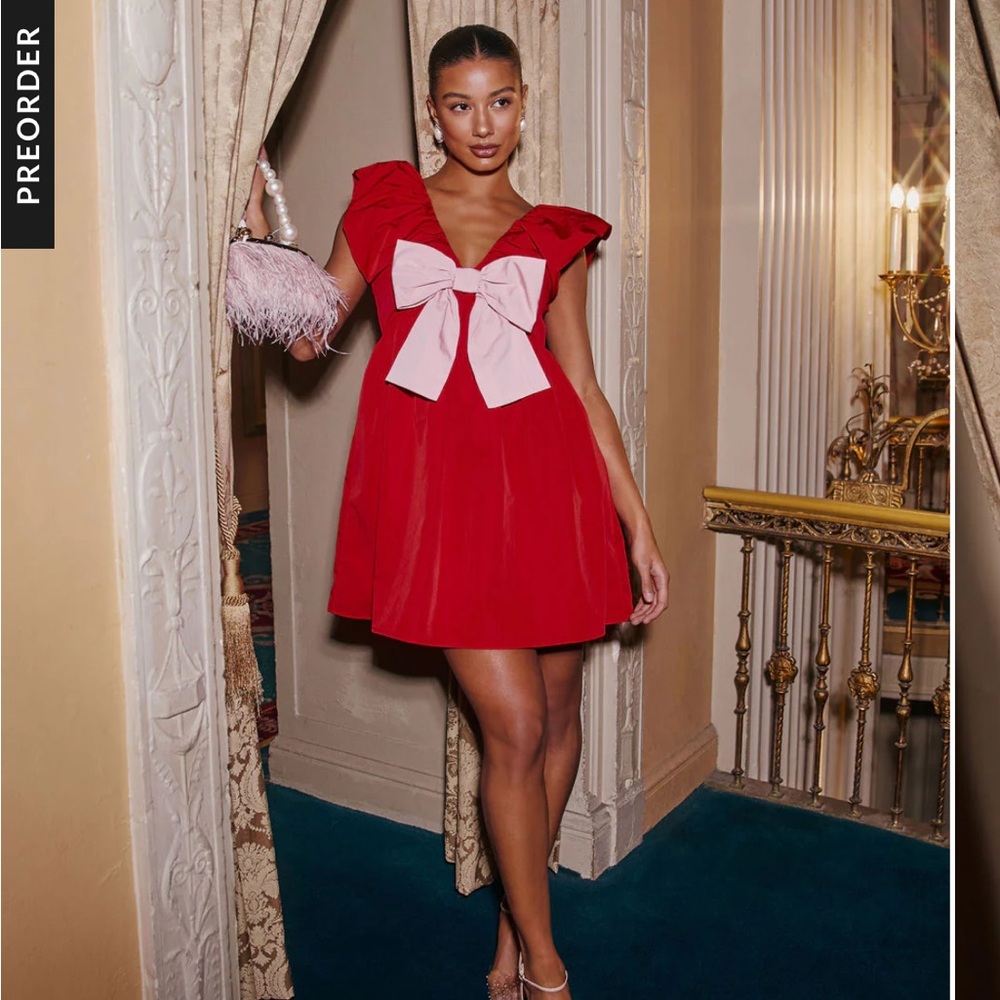 All wrapped up bow babydoll dress. Brand new! NWOT